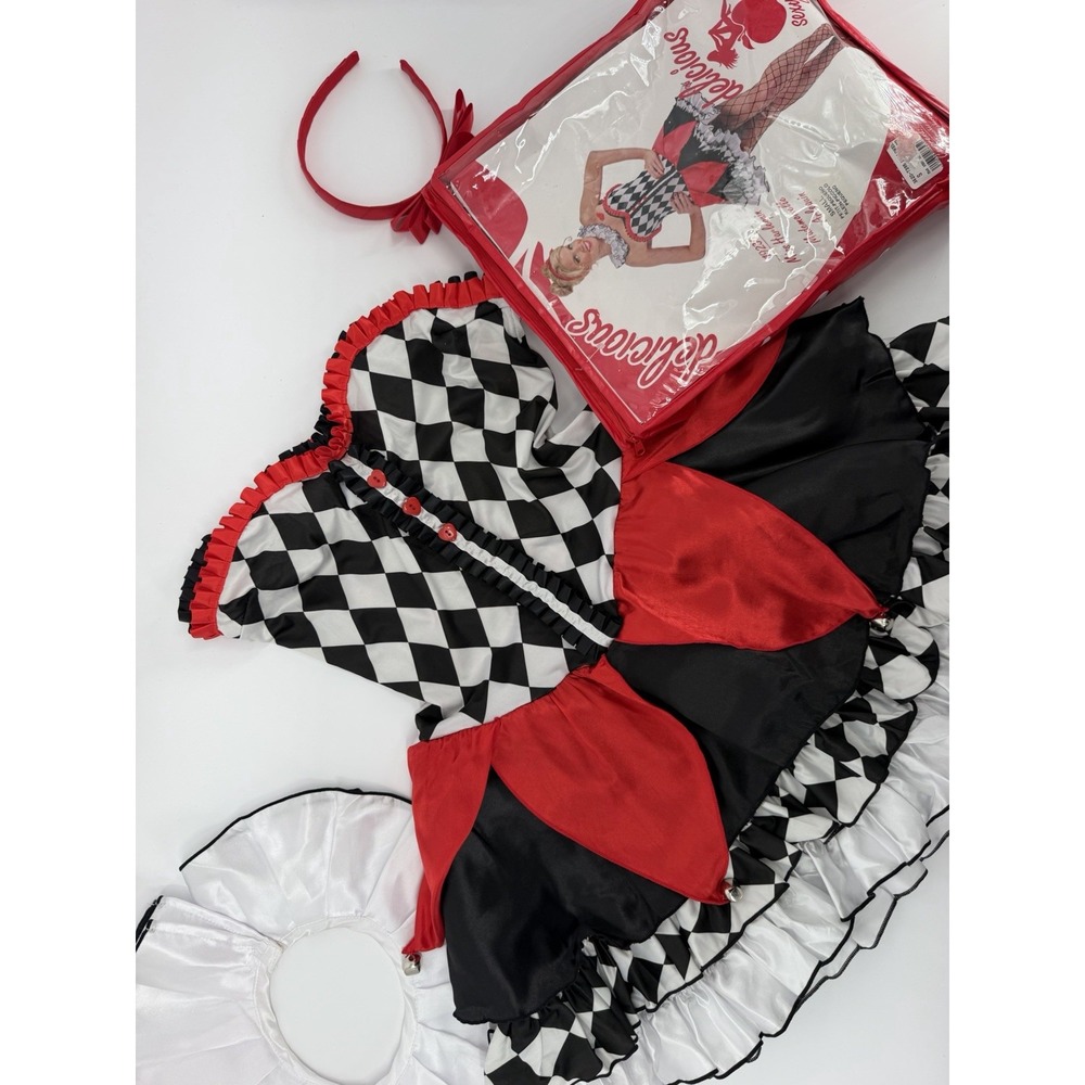 Sexy Costume Womens "Miss Harlequin" Costume, Small